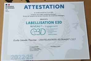 Labellisation E3D