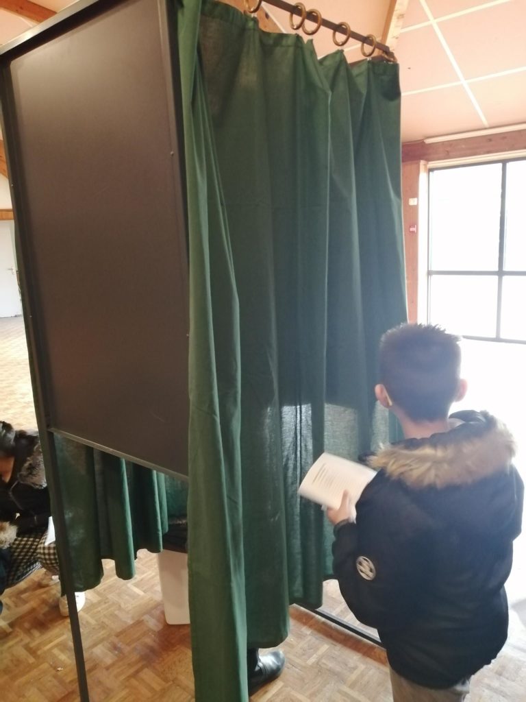 A voté !